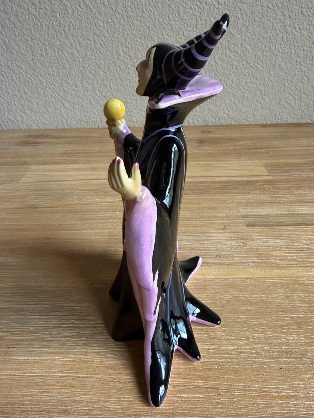 Vintage Disney Japan Maleficent Sleeping Beauty Villain Ceramic Figurine